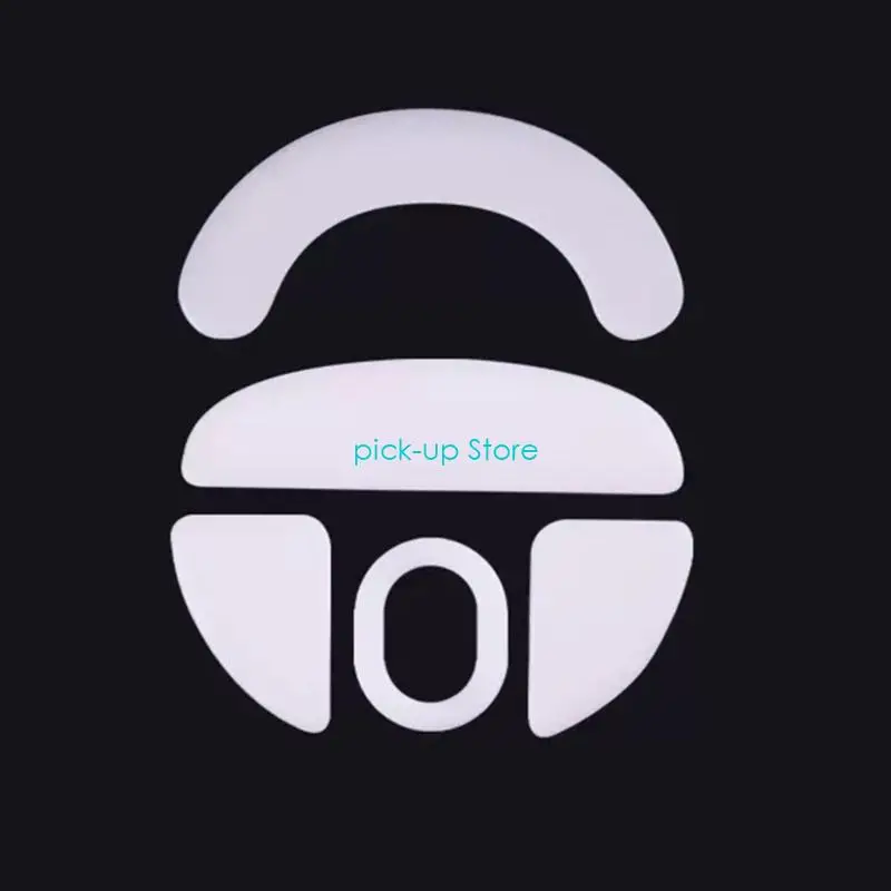 Q5WA ESPORTSTIGER Patinetes mouse mouse Pegatina almohadilla los pies para bordes curvos redondos del mouse ATK