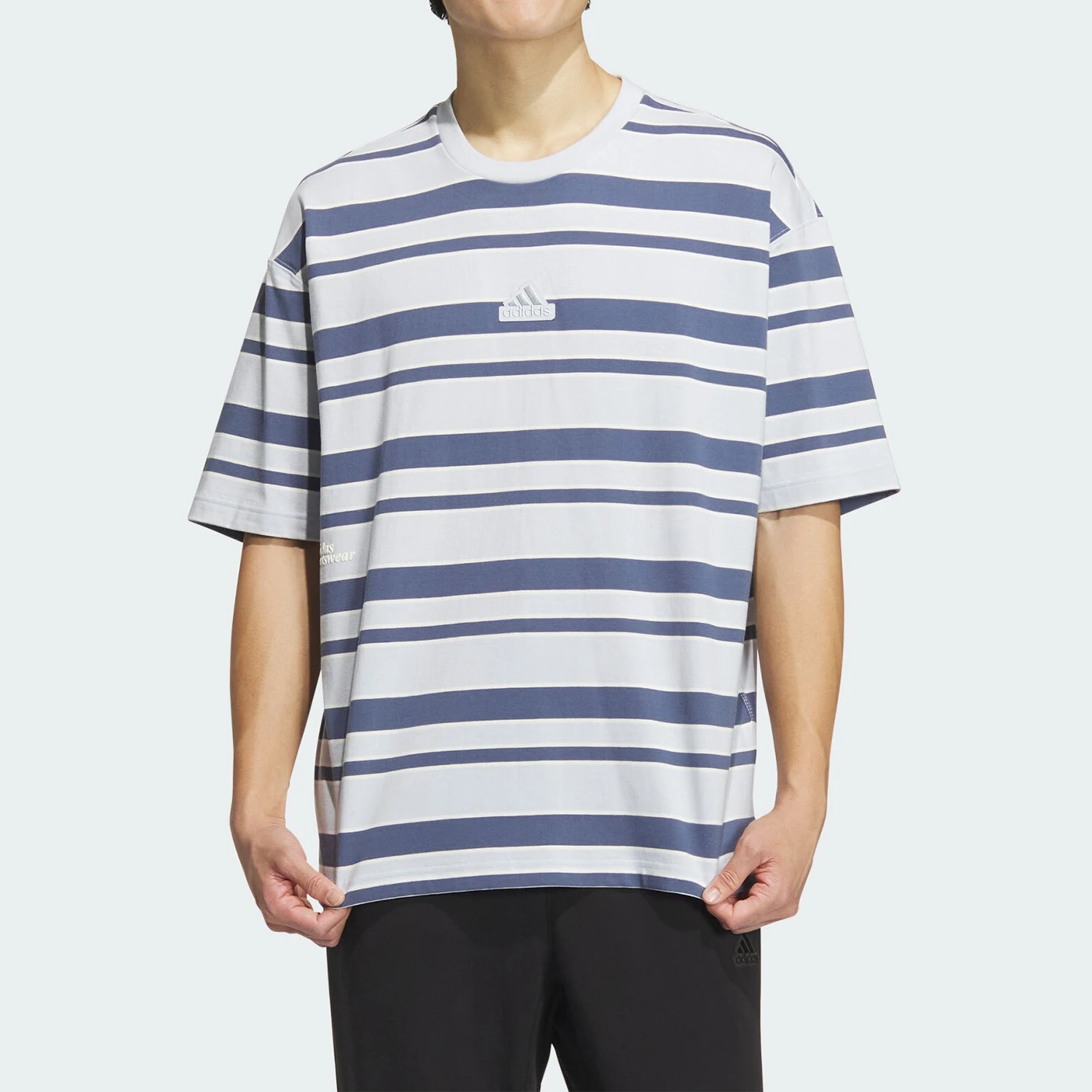 

Adidas genuine genuine Summer Unisex Round Neck Breathable Casual Sport T-shirt IT3929