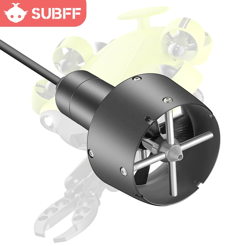 M243813 13kgf High Thrust Waterproof Underwater BLDC Thruster 674W 24V/48V Electric Boat Motor For ROV Kayak Marine Propulsion