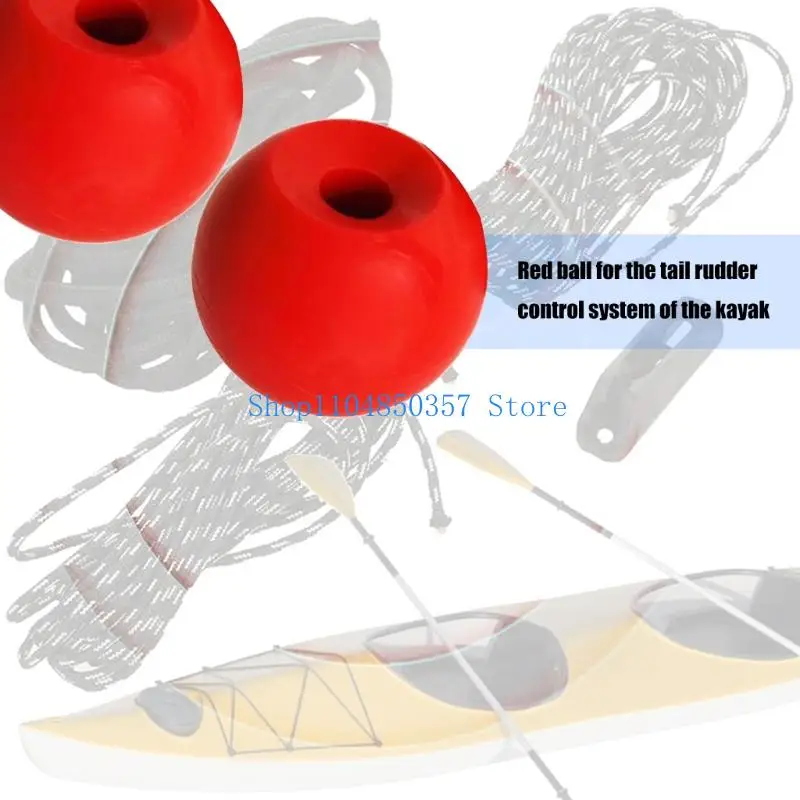 

652F Corrosions Resistant Kayaks Steering Handle Universals For Multiple Boats Models