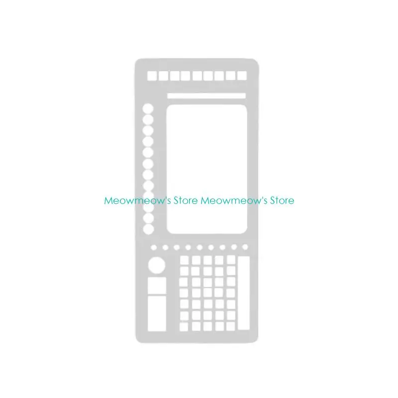 

W91A Pack of 9 Light Weight Schedule Stencils for Newcomers with Clear Instructions