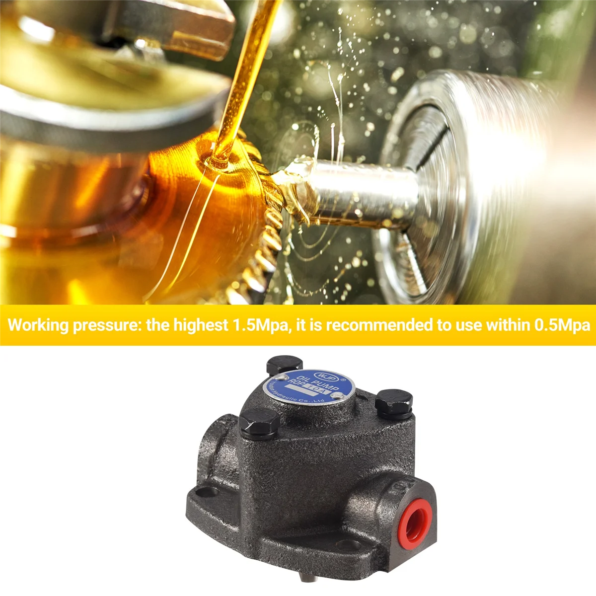 The New WJP Top Cycloid Oil Pump ROP-10A Triple-cornered Pump Small Gear Pump for Lubrication