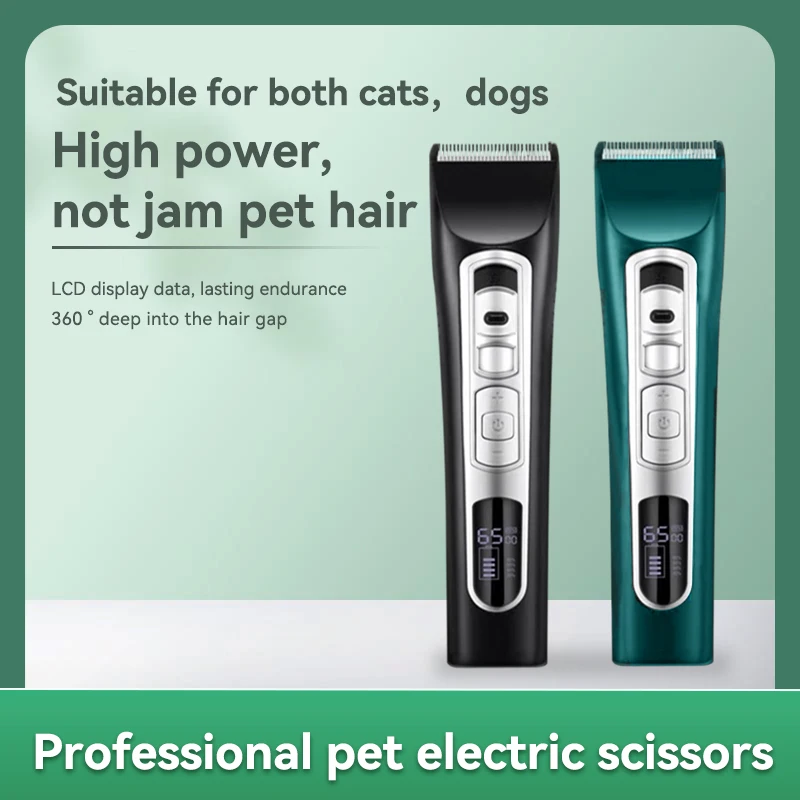 

Teddykala T85 Professional Pet Hair Clipper Dog grooming Hair Trimmer Electric Shaver Set Dog Accessories Charging Supplies