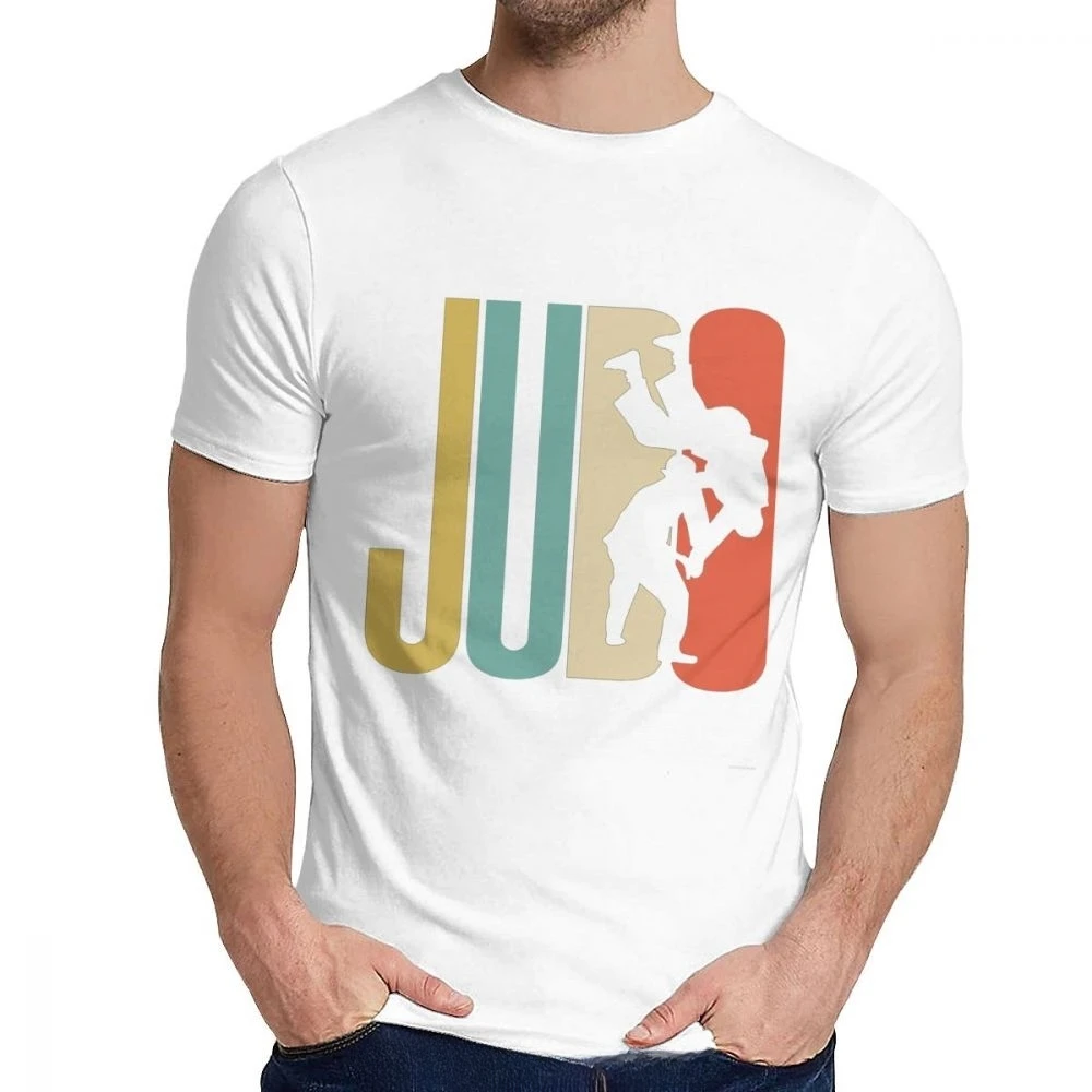 Hip Hop Tees Tops Harajuku Judo Japanese Martial Arts T-shirt Fashion Men Geek Unisex Cotton Tshirt Casual Cotton T Shirt