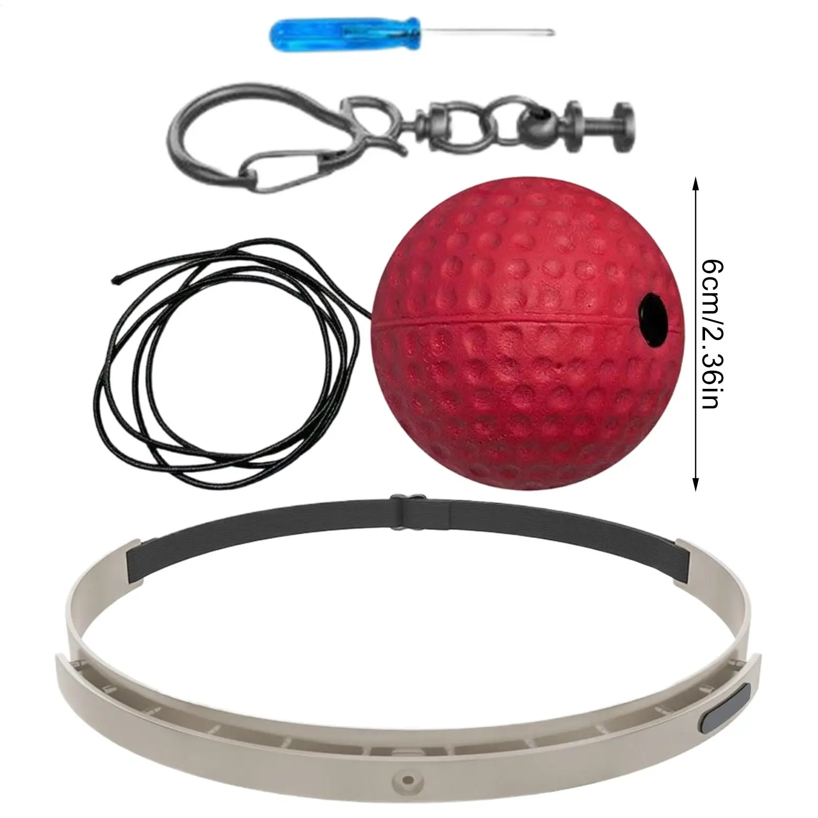 كرة تدريب الملاكمة، كرة تدريب الملاكمة، كرة تدريب الملاكمة مع عصابة رأس لغرفة المعيشة وغرفة النوم والصالة الرياضية للرجال #6