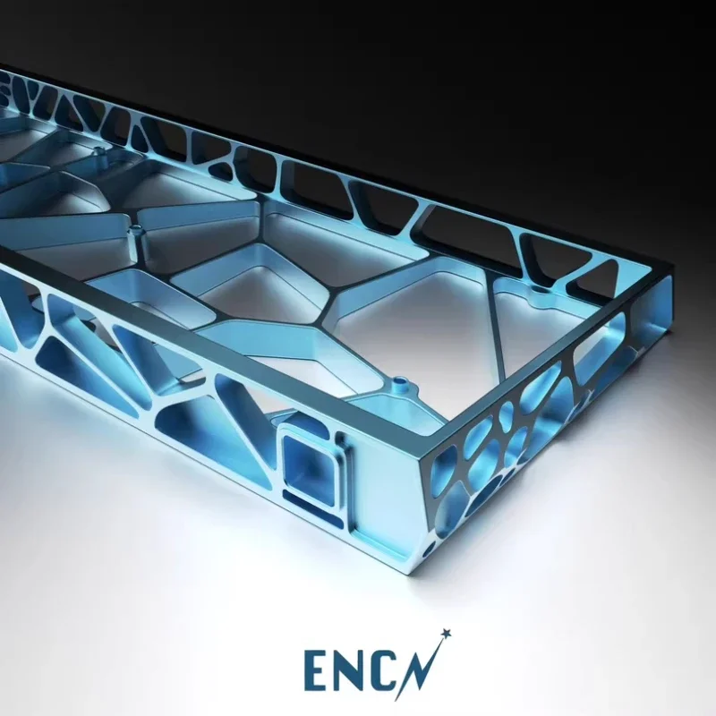 Funda para teclado Holy60/EN60/mad60, funda hueca de aluminio personalizada al 60% Wooting Hm66 Rakka Ios M6lite, carcasa para teclado DIY, Teclado para jugadores