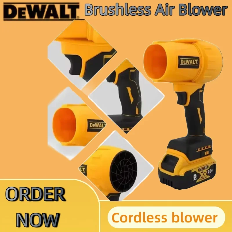 ديوالت 20 فولت الكهربائية توربو منفاخ مجفف سيارة يده الغبار تهب استخدام السيارة والمنزل اليومية المنزلية مجمع الغبار الكهربائي أداة #3
