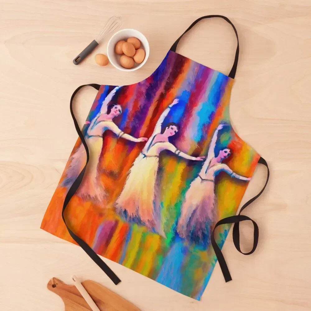 

Dancers in Color   Apron Useful Things For Kitchen Bib For Kitchen men painting Apron