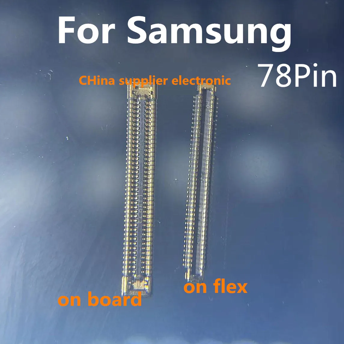 USB Charging Dock Port FPC Connectors Plug 2x39pin For Samsung Galaxy A32 A325 A325F A326 5G A42 A426 A426F 78Pin