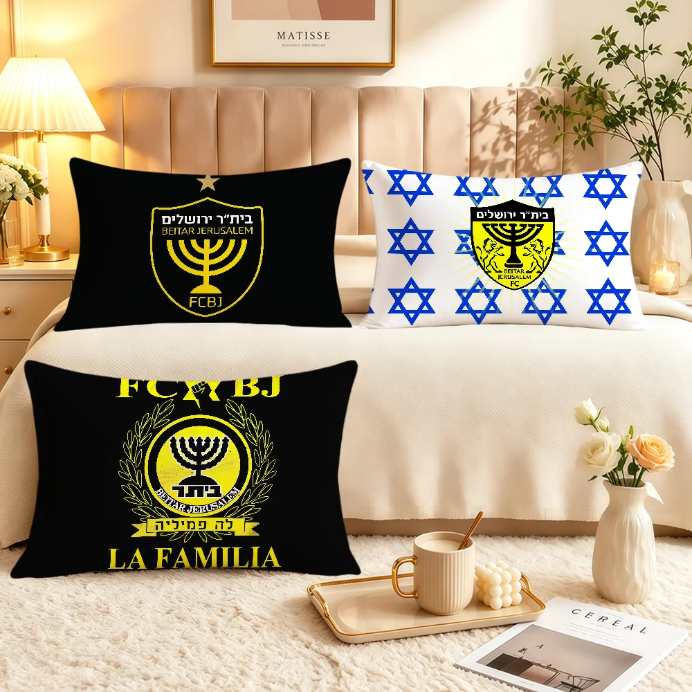Cool Fc Soft Rectangle Pillowcover J-Jerusalem Home Sofa Living Room F-fcbj-s Decor Dorm Bedside B-Beitar Hogar Pillowcase Gift