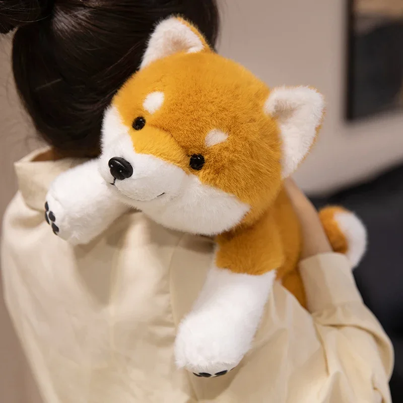 

30cm Cute Corgi Dog Plush Pillows Stuffed Soft Down Cotton Animal Kids Toys Kawaii Shiba Inu Dolls for Children Birthday Gift