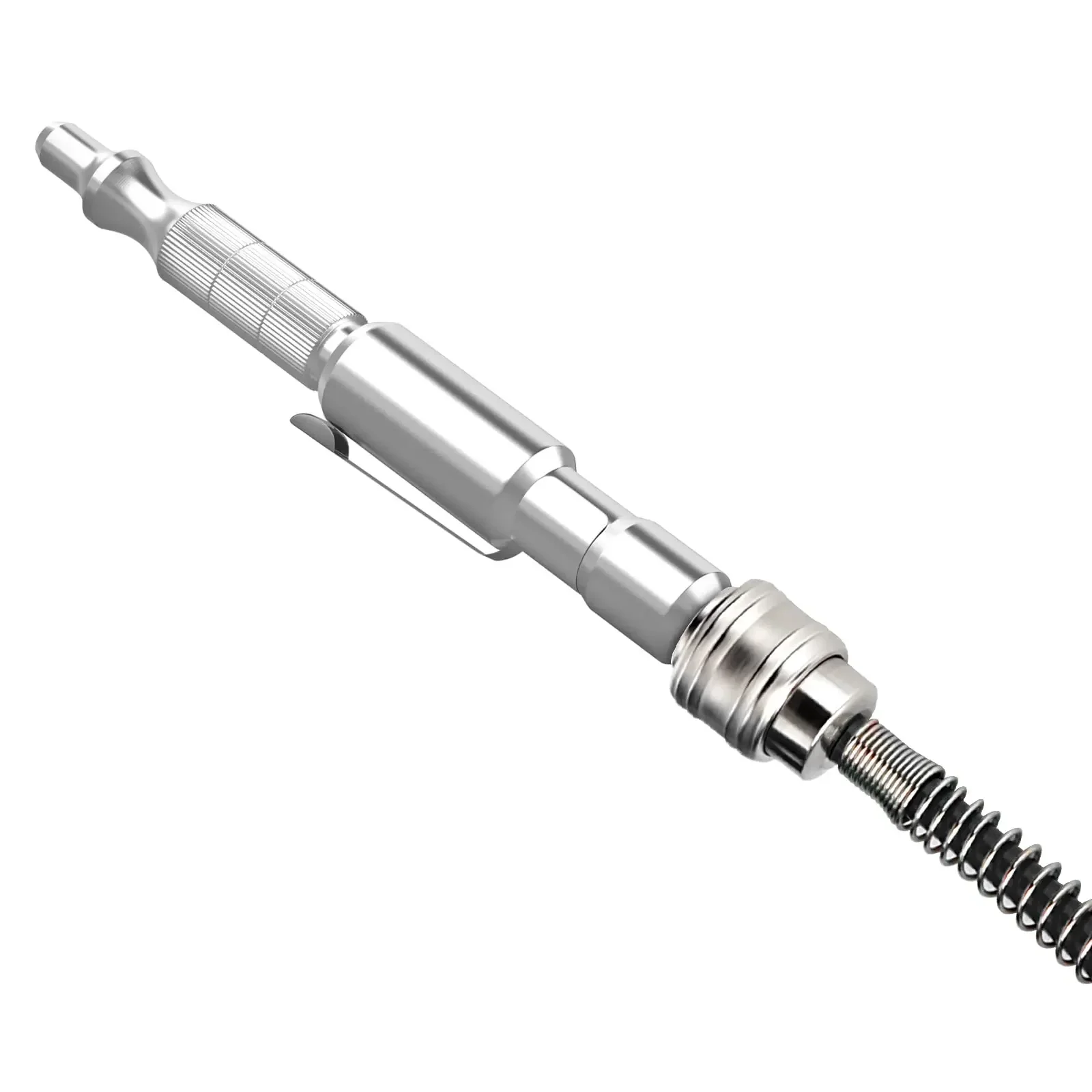 1/2 Pcs Adjustable Pocket Air Blow Gun with 1/4" I/M Type Plug for Handling and Directing Air Purification Work