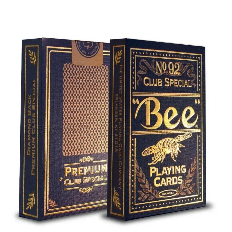 Bee Gold Edition Playing Cards Deck USPCC Collectible Poker Magic Tricks for Magician