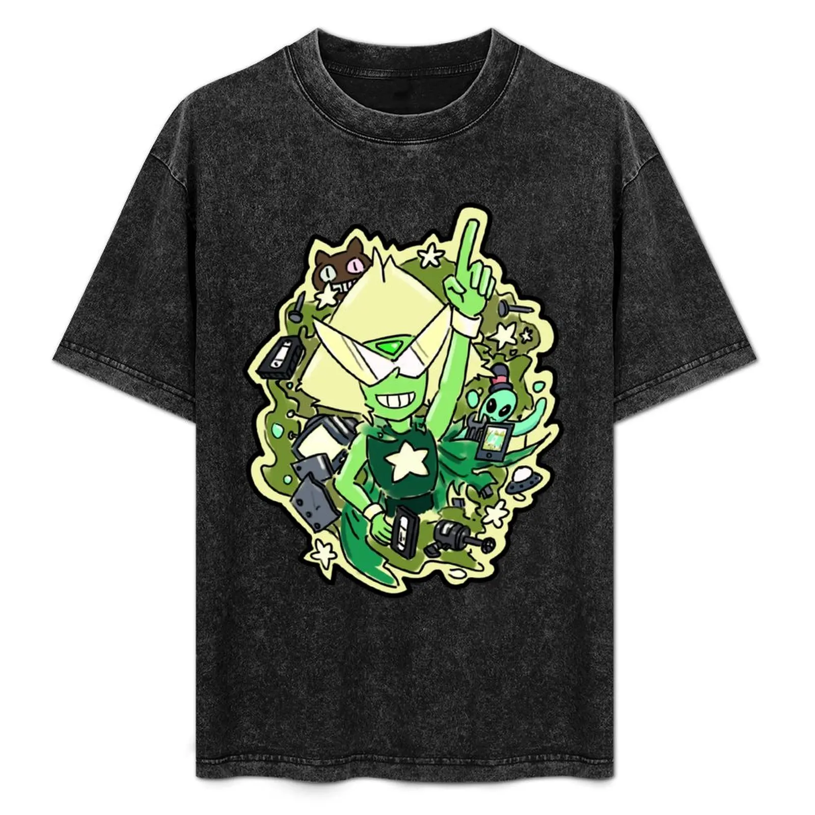 Star Hero Peridot! Camiseta de Talla Grande, Camiseta que No se Encoge