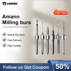 Amann Girrbach Dental Milling Burs D3 for Zirconia PMMA Dental Lab Milling Machine Grinding Material Drill Zirconia Diamond Tool