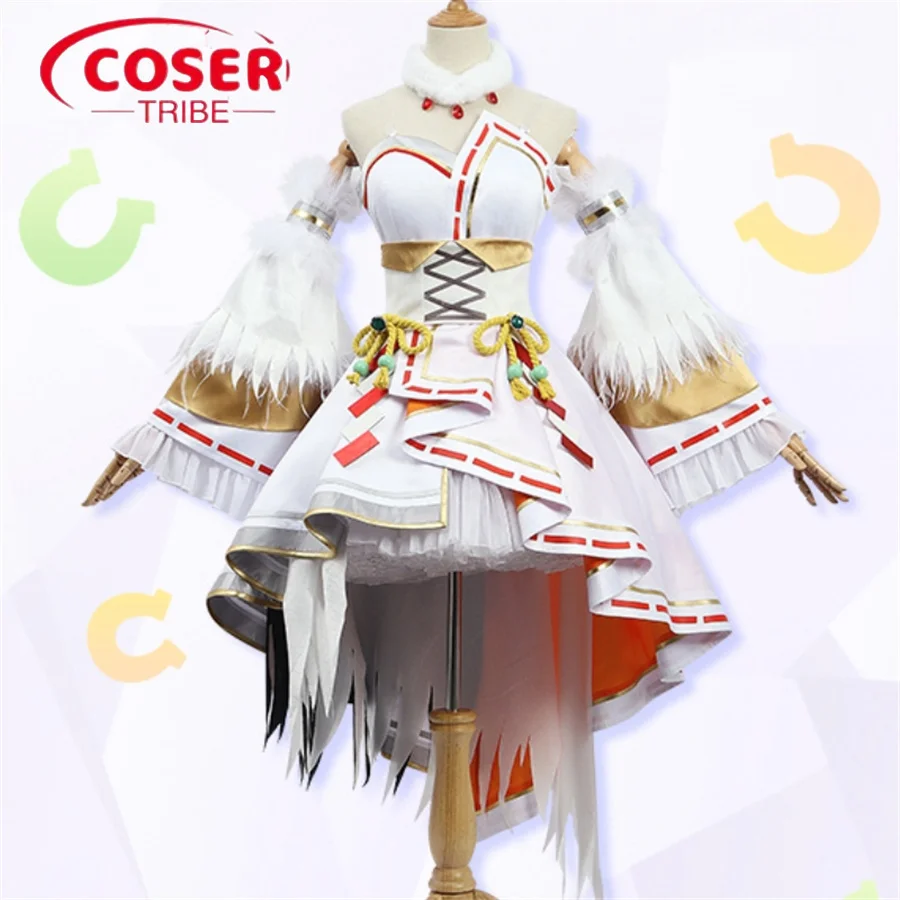 COSER TRIBE Anime Game Pretty Derby Kitasan Black Ceremonial Dress  Halloween Carnival Role CosPlay Costume Complete Set