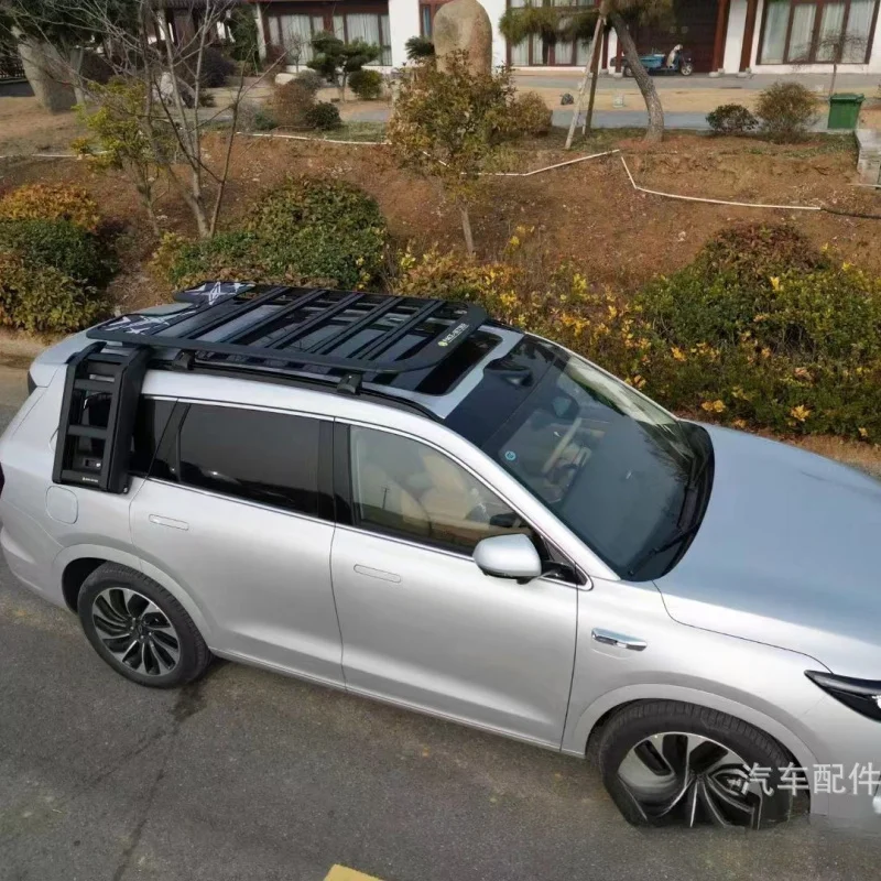 

Оптовая продажа багажника для рамы багажа M7, лестницы с боковым входом, платформа крыши Wenjie M7