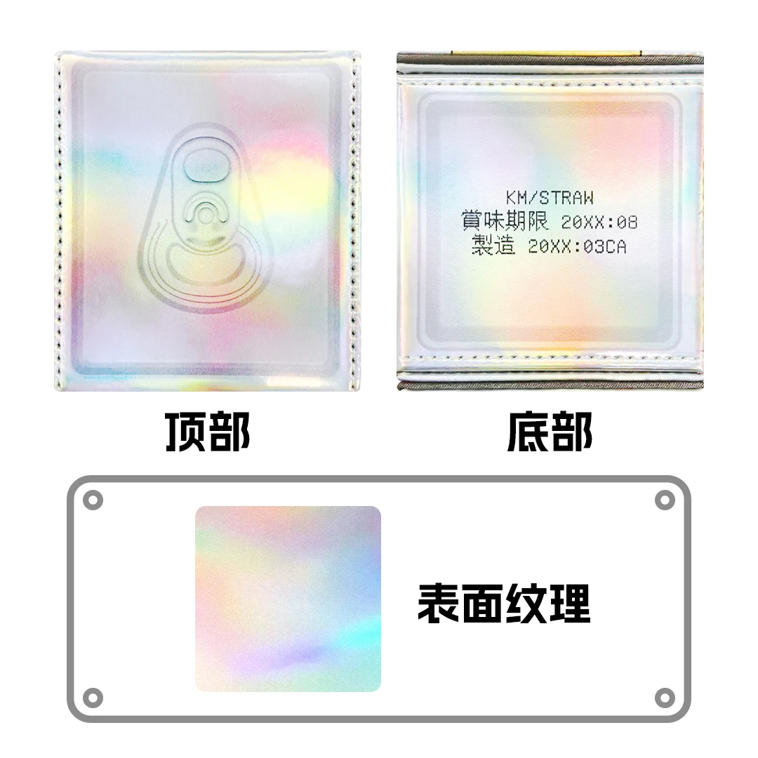 DIY Pokemon Kaart Opbergdoos met Bier Psyduck Venster PTCG Deck Box Anime Gift Flip Deck Case