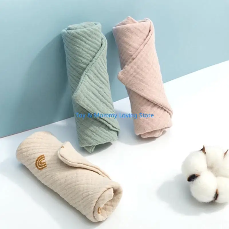 

Y1QF Easy-Washing & Reusable Nursing Towel for Toddlers Boys Girls Soft Cotton 5 Pack Wide Usage Baby Washcloths