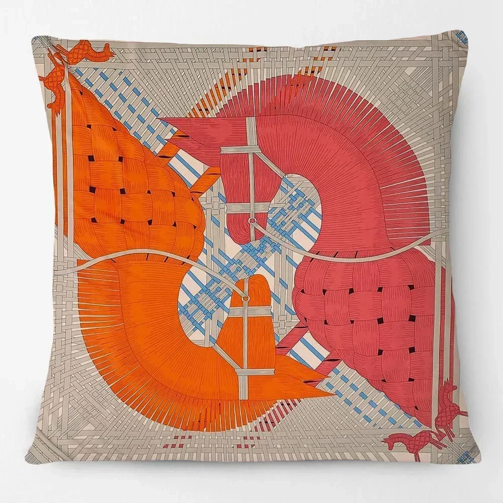 

Fashion Multicolor Horse Head Cushion Covers Luxury Animals Sofa Decorative Pillows Case 45X45CM decorative pillows
