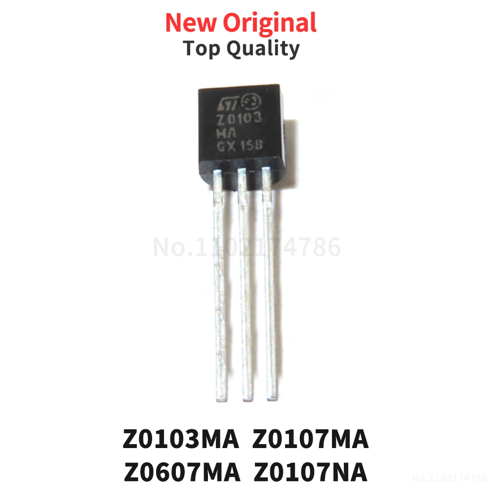 (10 Pcs) Z0103MA Z0107MA Z0607MA Z0107NA TO-92 New Original