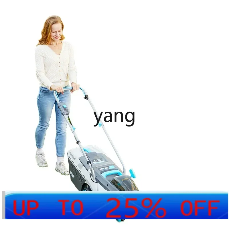 

Газонокосилка с литиевой батареей LMM, маленькая бытовая перезаряжаемая бесщеточная электрическая газонокосилка, садовый артефакт для прополки