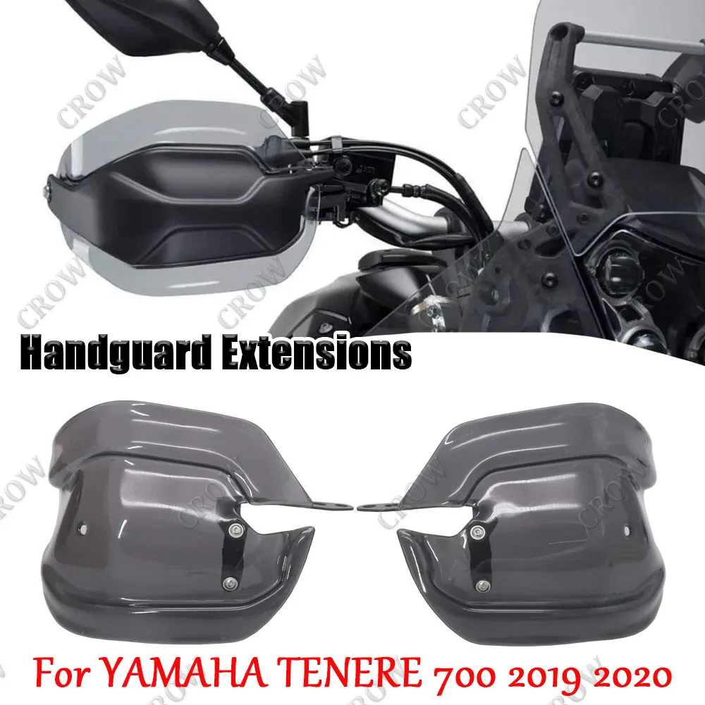 

Motorcycle Accessory Handguard Extensions Hand shield Protector Windshield For YAMAHA TENERE 700 2019 2020