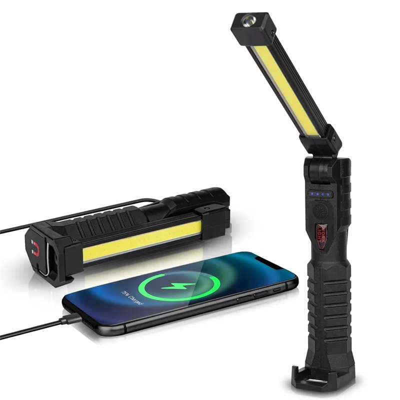 

A84Z-Multifunctional Work Light, Rechargeable Foldable Strong Emergency Light, Inspection Light, Suitable For Car Maintenance
