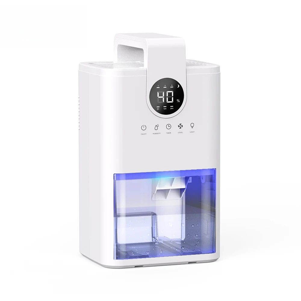 

Aromacare 1L Smart Desiccant Dehumidifier Home 7 Colorful Lights Portable Small Mini Dehumidifier For Sale