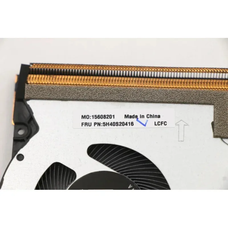 WYORESY Nowy Moduł Termiczny Radiator Chłodzący CPU GPU i Wentylator do Laptopa Legion 7-16ITHg6 82K6 TT