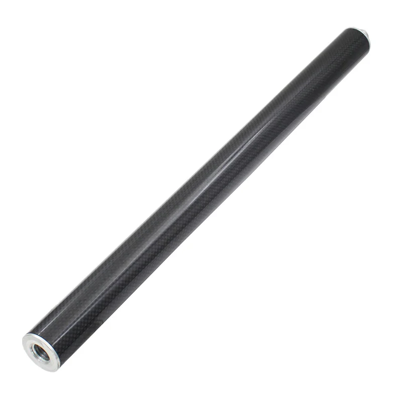 Black Carbon Fiber Measuring Rod Canopy Rod Diameter 32mm Length 45cm Measuring Rod for Surveying and Mapping