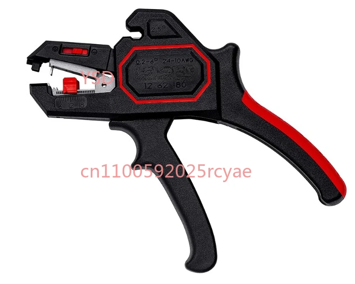 

Немецкие автоматические плоскогубцы для зачистки изолированных проводов — размер 7 дюймов/180 мм, модель 1262180, для электрооборудования