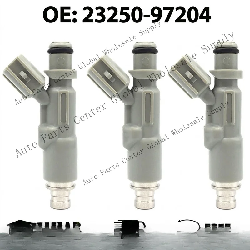 L+ Fuel Injector Nozzle 23250-97204 for Mini Truck S210P Replacement 3X