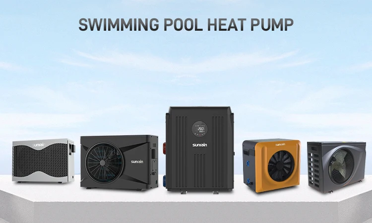 Stock Model Air To Water Heat Pump R32 Pool Heater 7KW 10KW 13KW 21KW