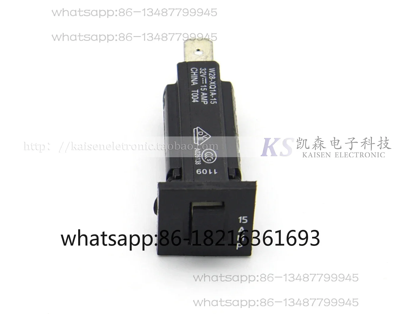 W28-XQ1A-3/4/5/6/7/8//20A 32V thermal circuit breaker switch