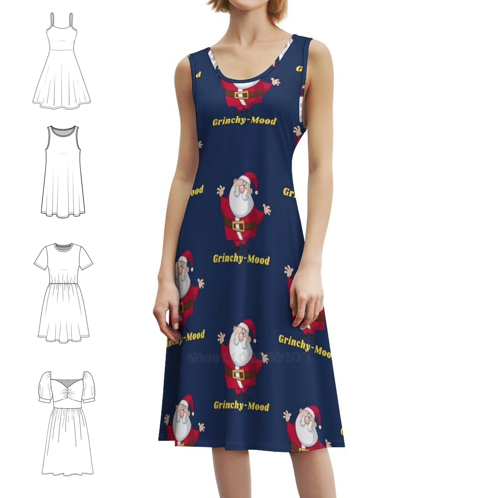 

Женское уличное праздничное платье с настроением, модная клубная одежда с принтом для женщин, рождественская одежда с Иисусом, Рождественским праздником, женская одежда