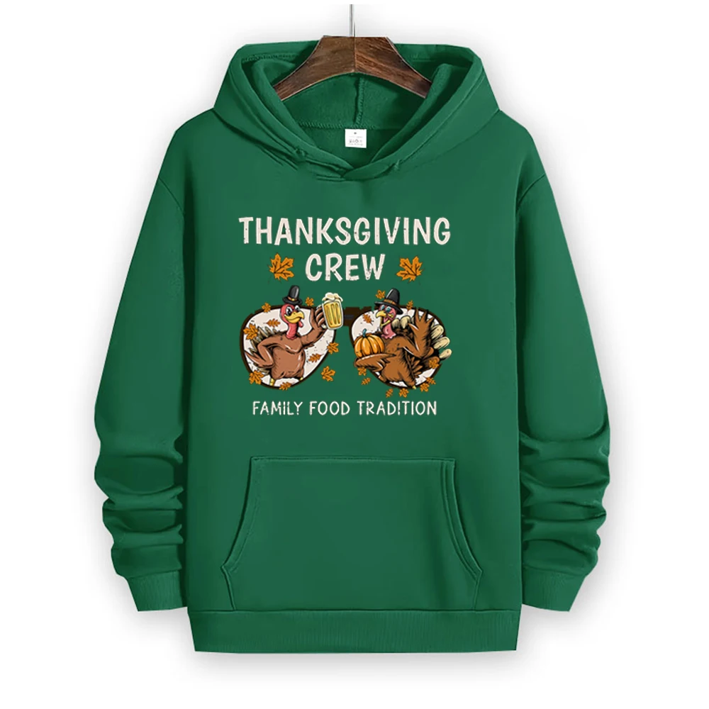 Lustiger Neu in Hoodies und Sweatshirts Bigfoot Pilgrim Turkey Pumpkin Thanksgiving Day Jungen Herren Thanksgiving Hoodie Übergroße Tops