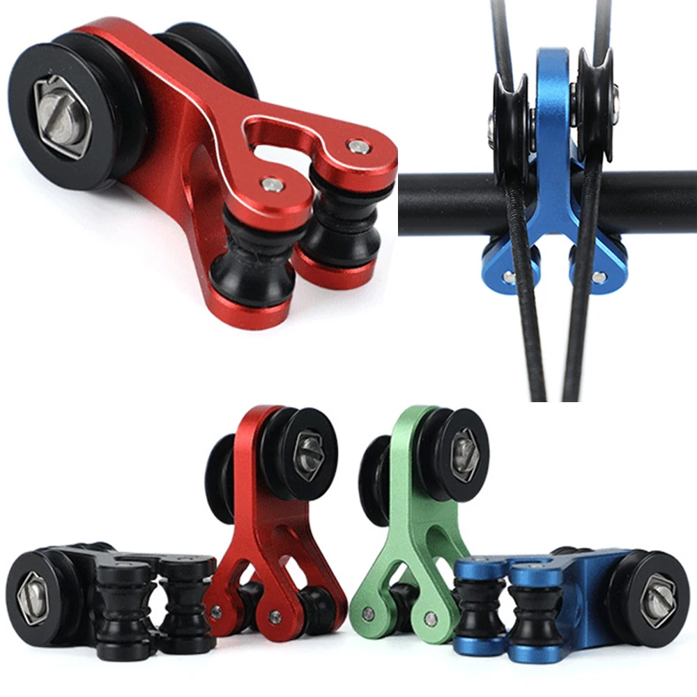 Archery Bowstring Cable Slide Roller Aluminum Compound Bow String Splitter Glide Separator Hunting Shooting Accessories