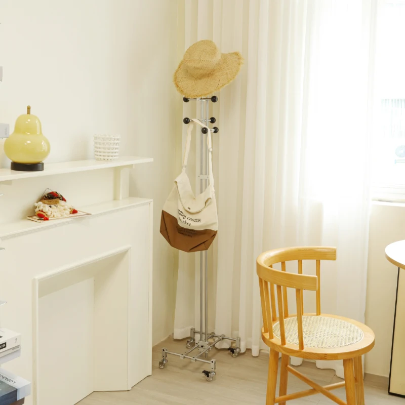 

Оптическая ось, подставка для одежды «сделай сам», подвижная металлическая вешалка для одежды, стеллаж для хранения одежды для спальни, компактная входная вешалка для одежды