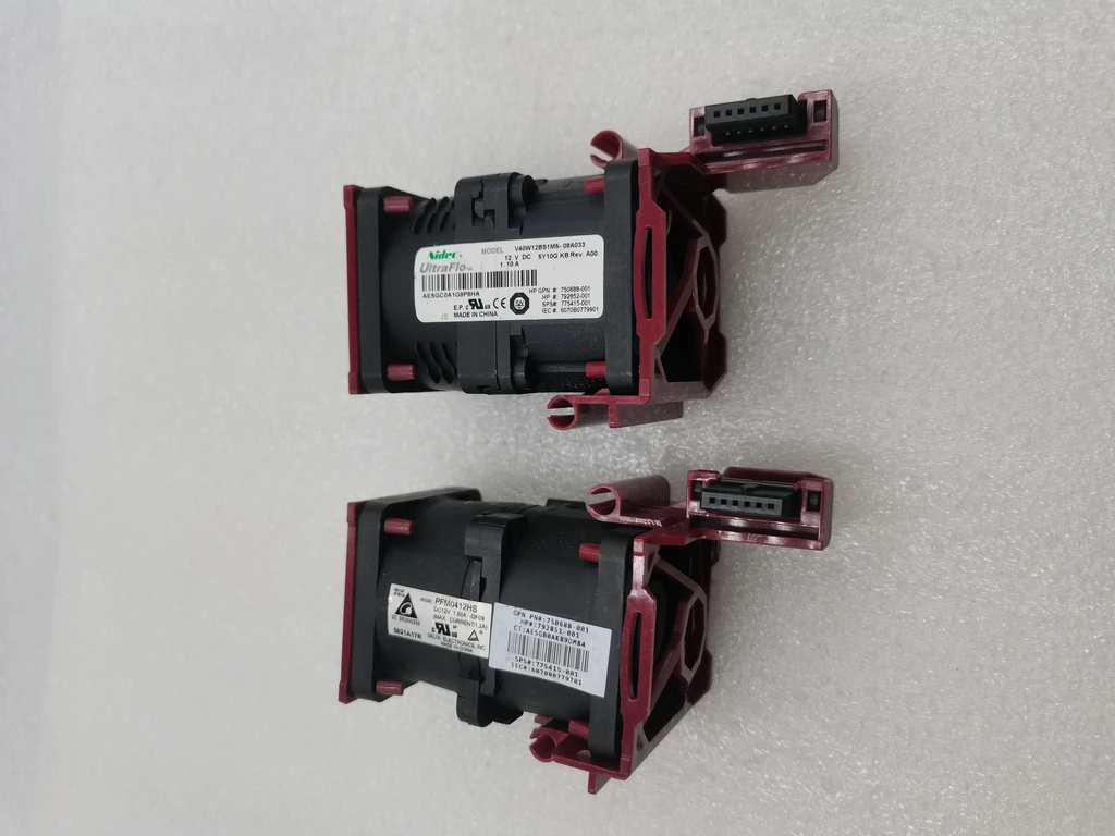 750688-001 792851-001 792852-001 775415-001 PFM0412HS DF09 V40W12BS1M5-08A033 Cooling Fan for HP DL360 GEN9 G9 4056 4cm