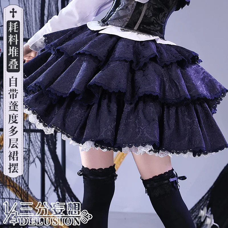 コスプレ衣装 RIKA Anime Rikka Takanashi Cosplay Costume Set