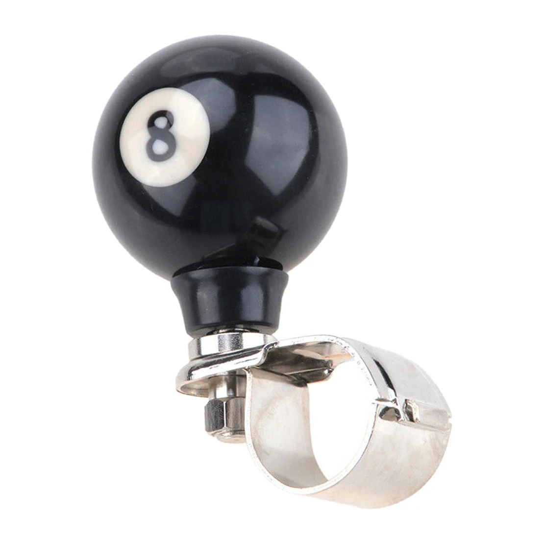 Black Steering Wheel Handle Aid Booster Ball Power Assist Spinner Knob Fit for All Car