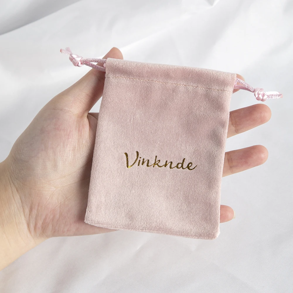 Custom Logo Velvet Tarots Card Storage Bag 9x12cm Drawstring Package Jewelry Gift Pouches Wedding Birthday Party Present Bags