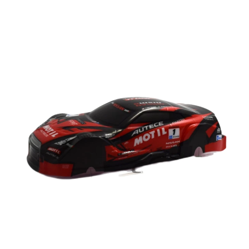 1:18 na karoserii GTR Speed Racing czerwony samochód Shell dla skali 1/18 Rc samochód do driftu ciężarówka elektryczna Model część do zdalnego