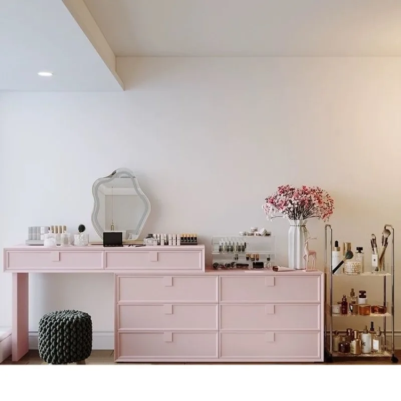 

simple storage cabinet solid wood cosmetic cabinet dresser bedroom end of bed corner chest retractable integrated