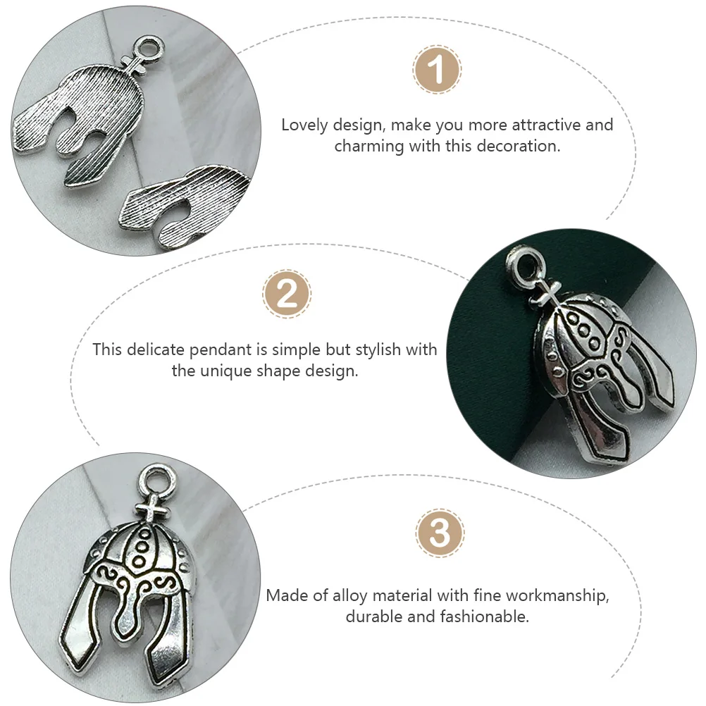 

20pcs Hat Alloy Charm Necklace Bracelet Diy Charm Pendant Set Key Chain Jewelry Making DIY Accessories Pendant Set