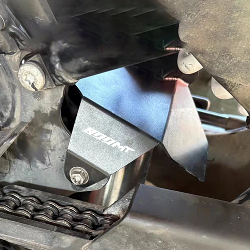 

For CFMOTO CF MOTO 800 MT 800 800MT MT800 2021-2026 Motorcycle Accessories Rear Shock Heat Shield Exhaust Pipe Protection Cover