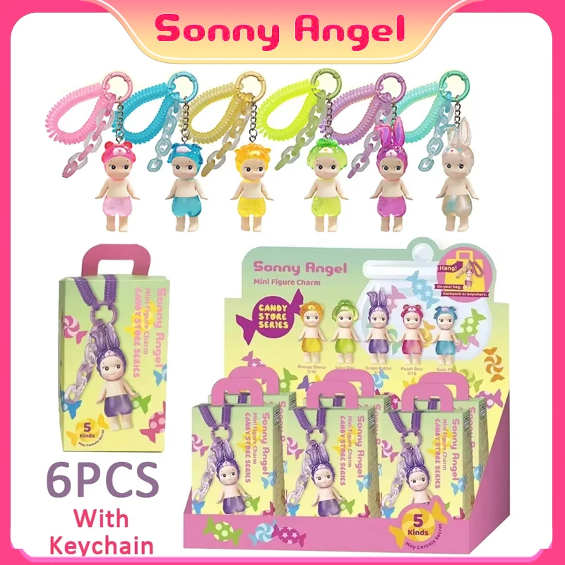 Collection 6Style Sonny Angel Blind Box Dreaming Series Mini Anime Figure Ornaments Dolls Fans Children Christmas Birthday Gift