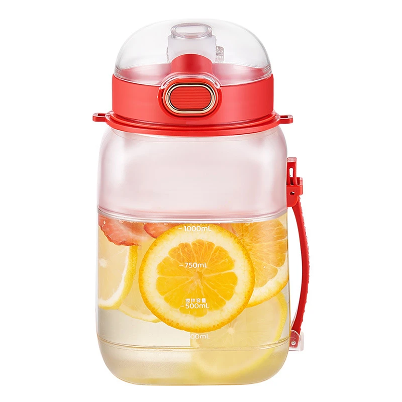 Wireless Juicer Cup Portable Rechargeable Fruit Juice Drinking Machine 1000ML DIY Juice Machine Cup with Straw