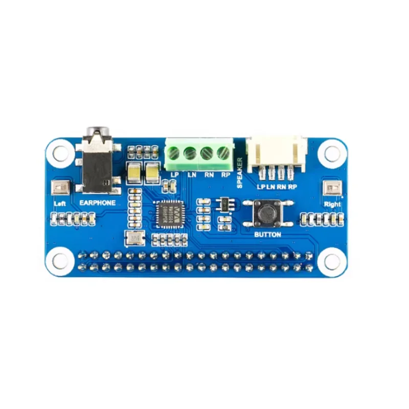 1pcs Raspberry Pi 4/3B WM8960 Audio Module Expansion Board Stereo Codec Speaker with Small Speaker